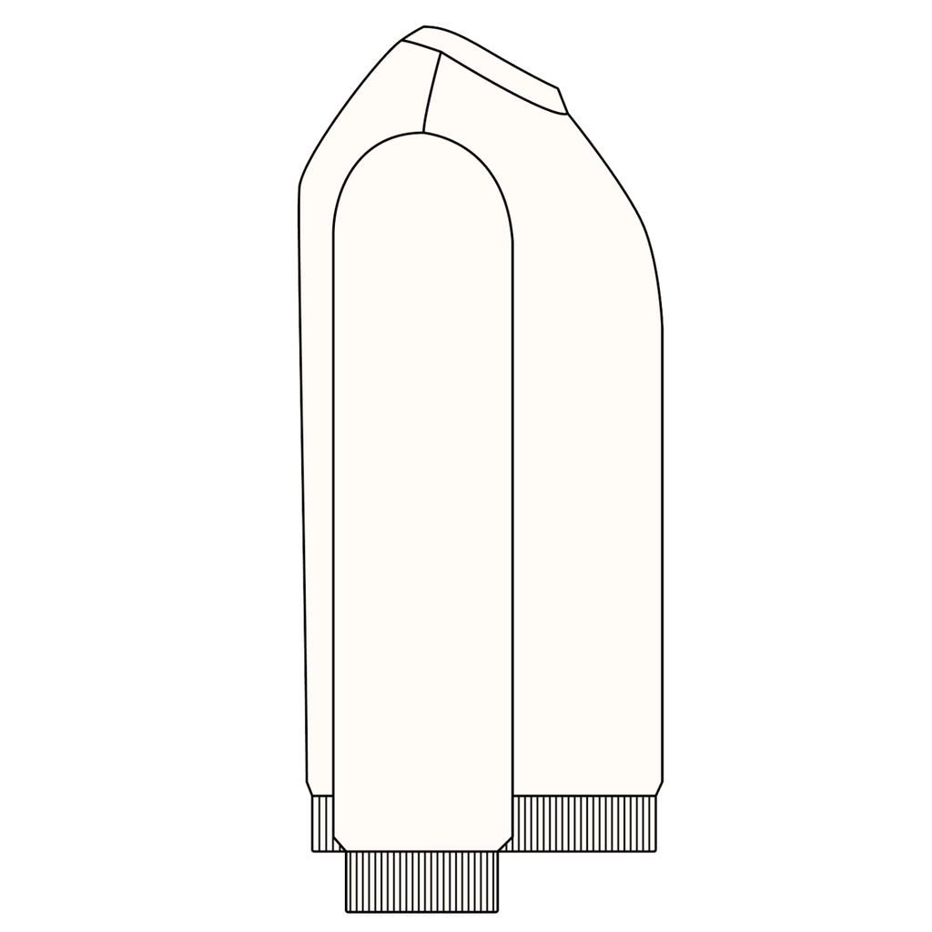 Saint Kingston Vertical Snow Washed Oversized Sweatshirt