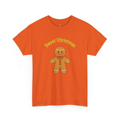 Gingerbread 'Sweet Christmas' Tee - Festive Holiday Kids & Adult Christmas T-Shirt