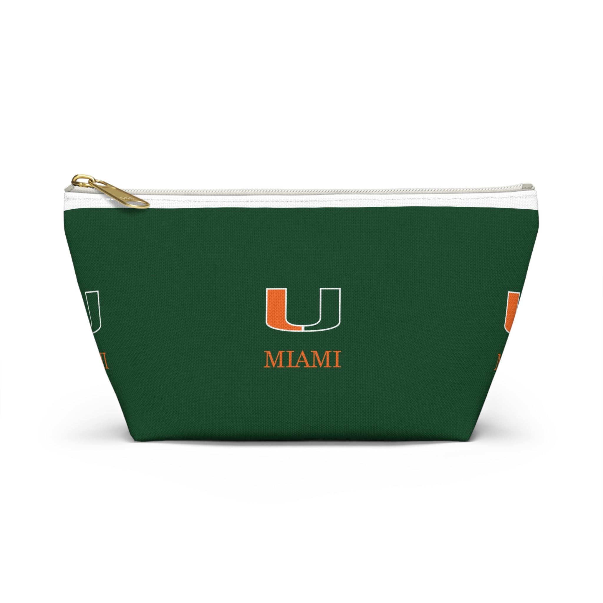U Miami Accessory Pouch — Cosmetic & Tech Organizer