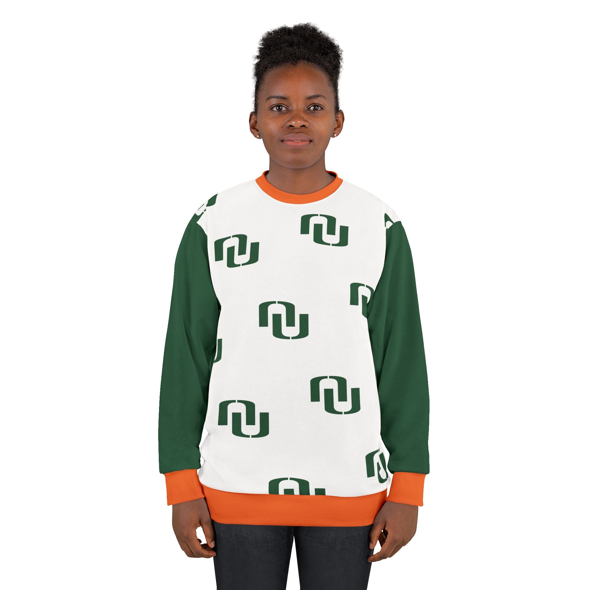 All Over Print - U Pattern Sweatshirt