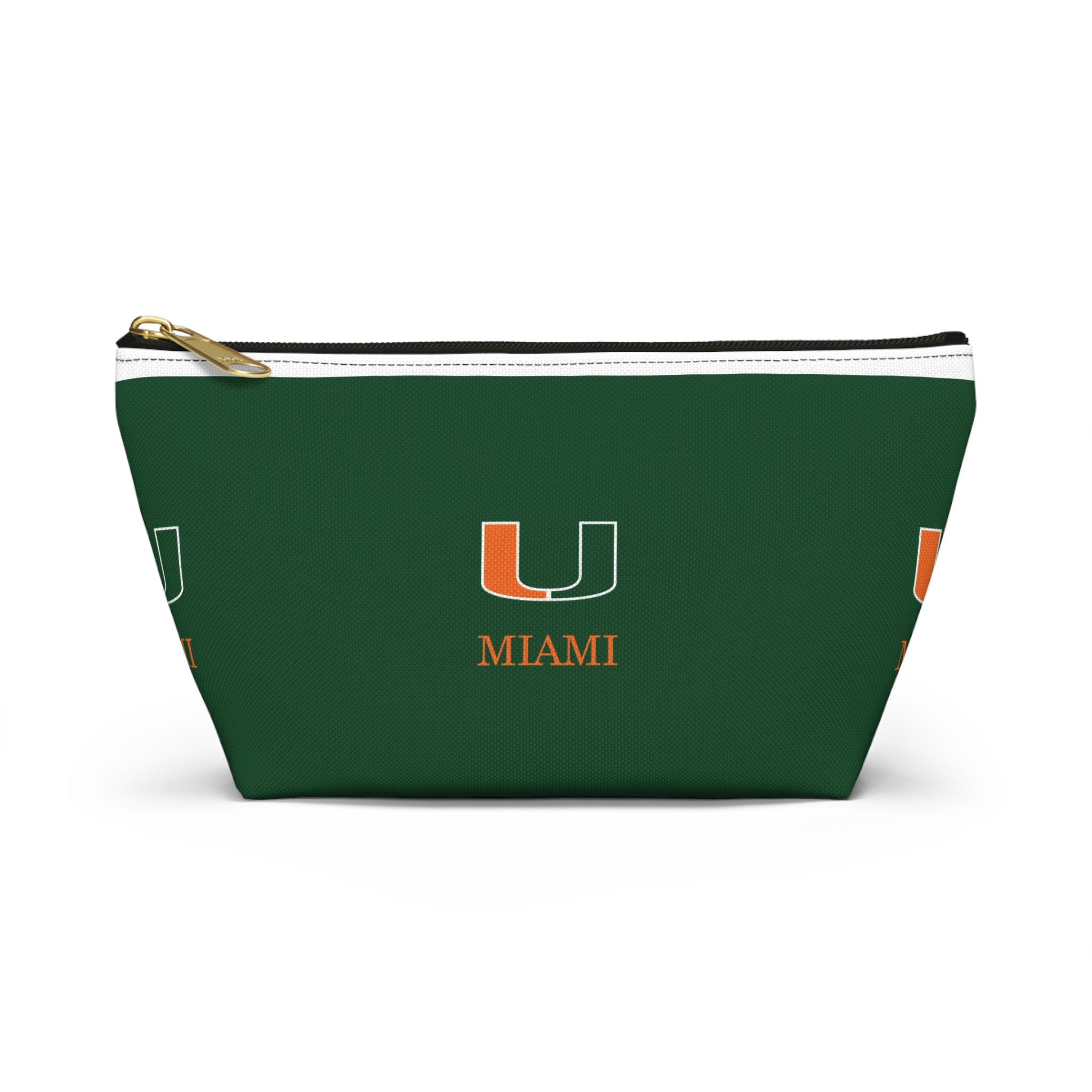 U Miami Accessory Pouch — Cosmetic & Tech Organizer