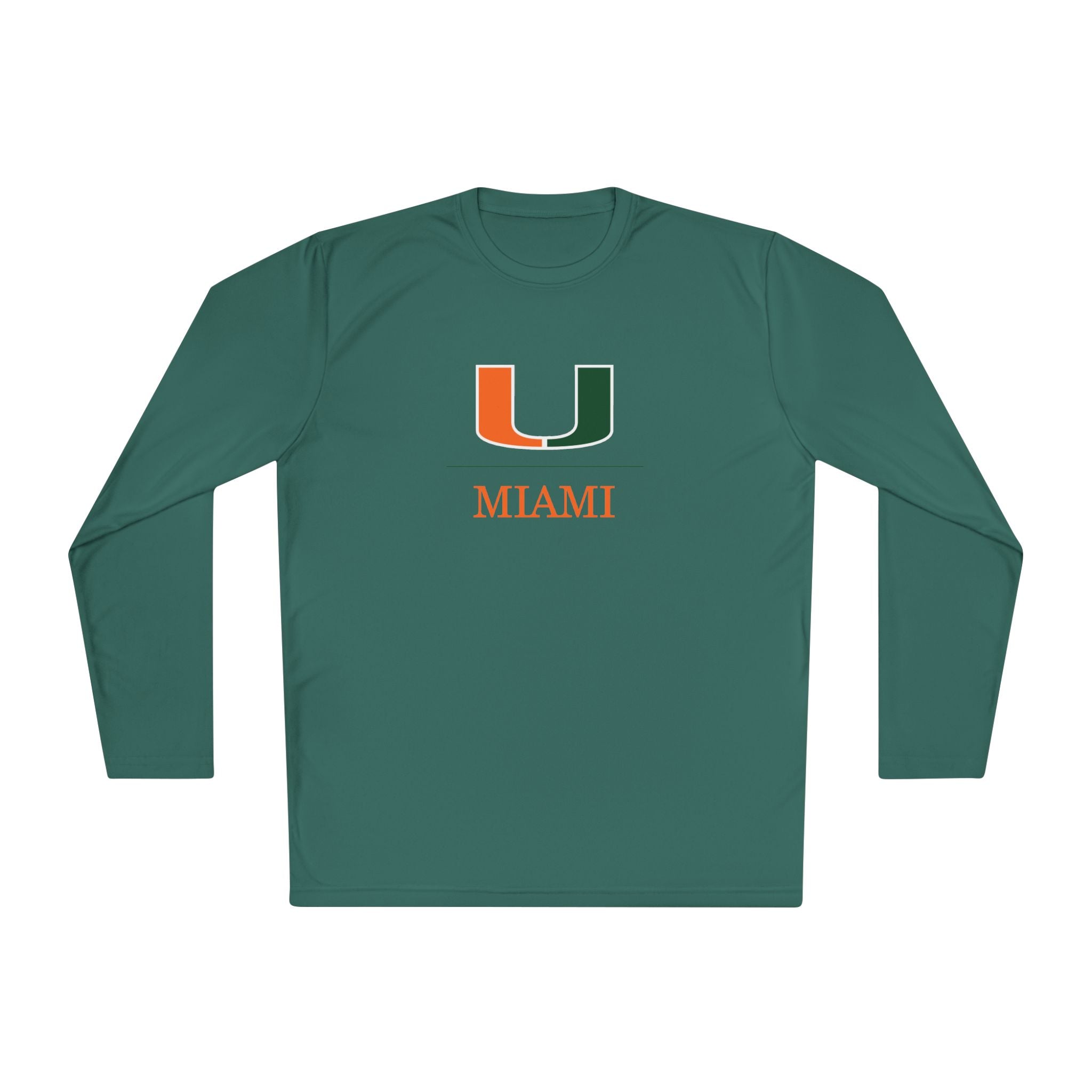 Miami Hurricanes Fresh Locker Logo T-Shirt - Long Sleeve