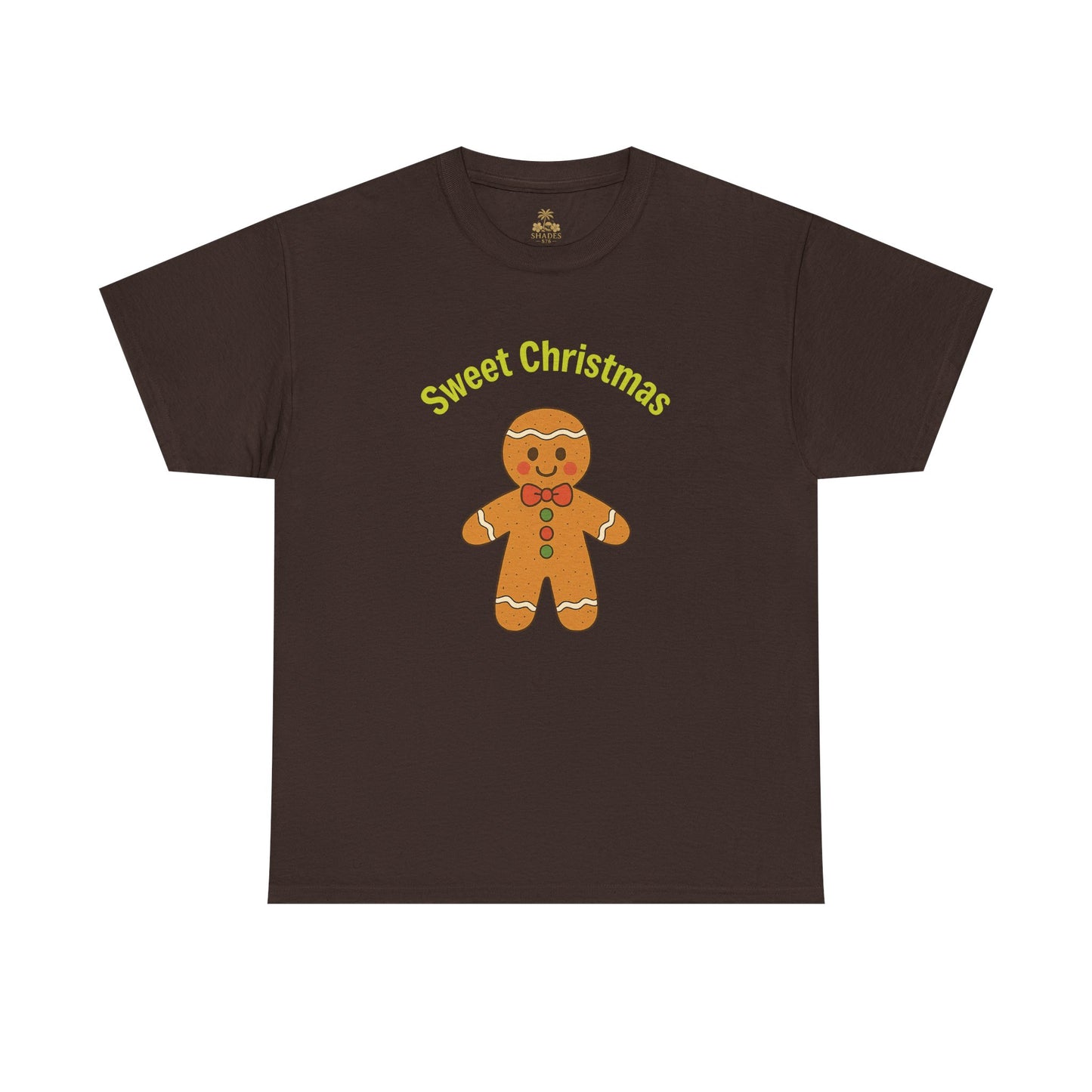 Gingerbread 'Sweet Christmas' Tee - Festive Holiday Kids & Adult Christmas T-Shirt