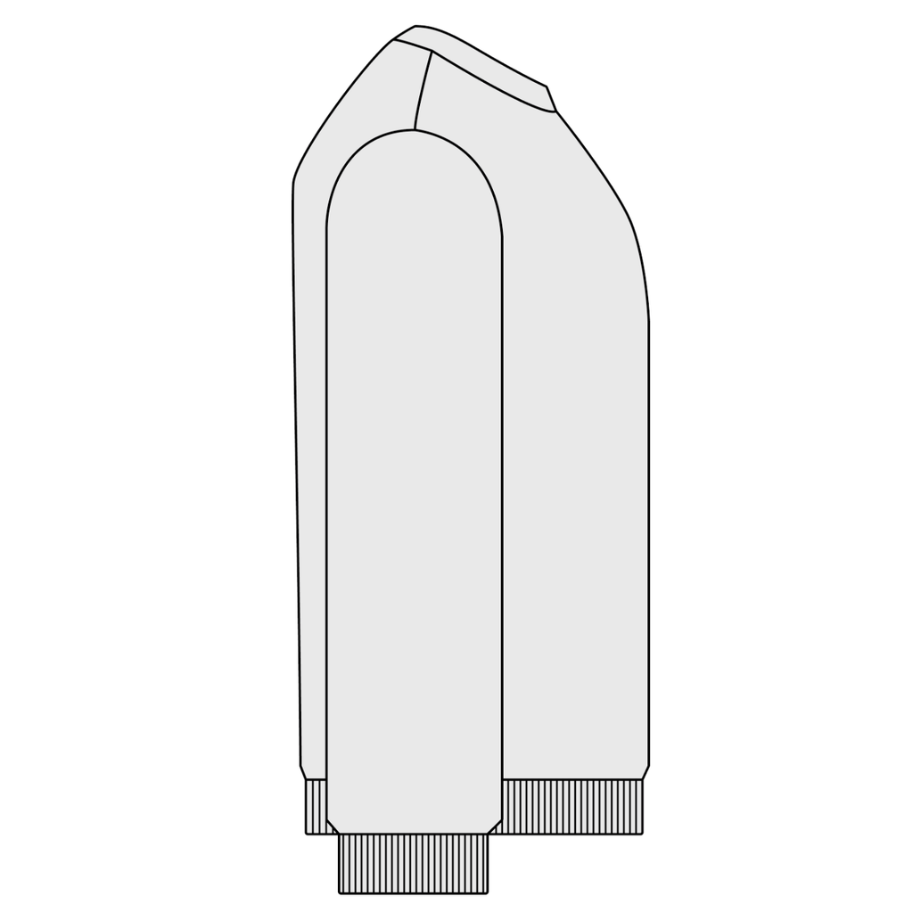 Saint Kingston Vertical Snow Washed Oversized Sweatshirt