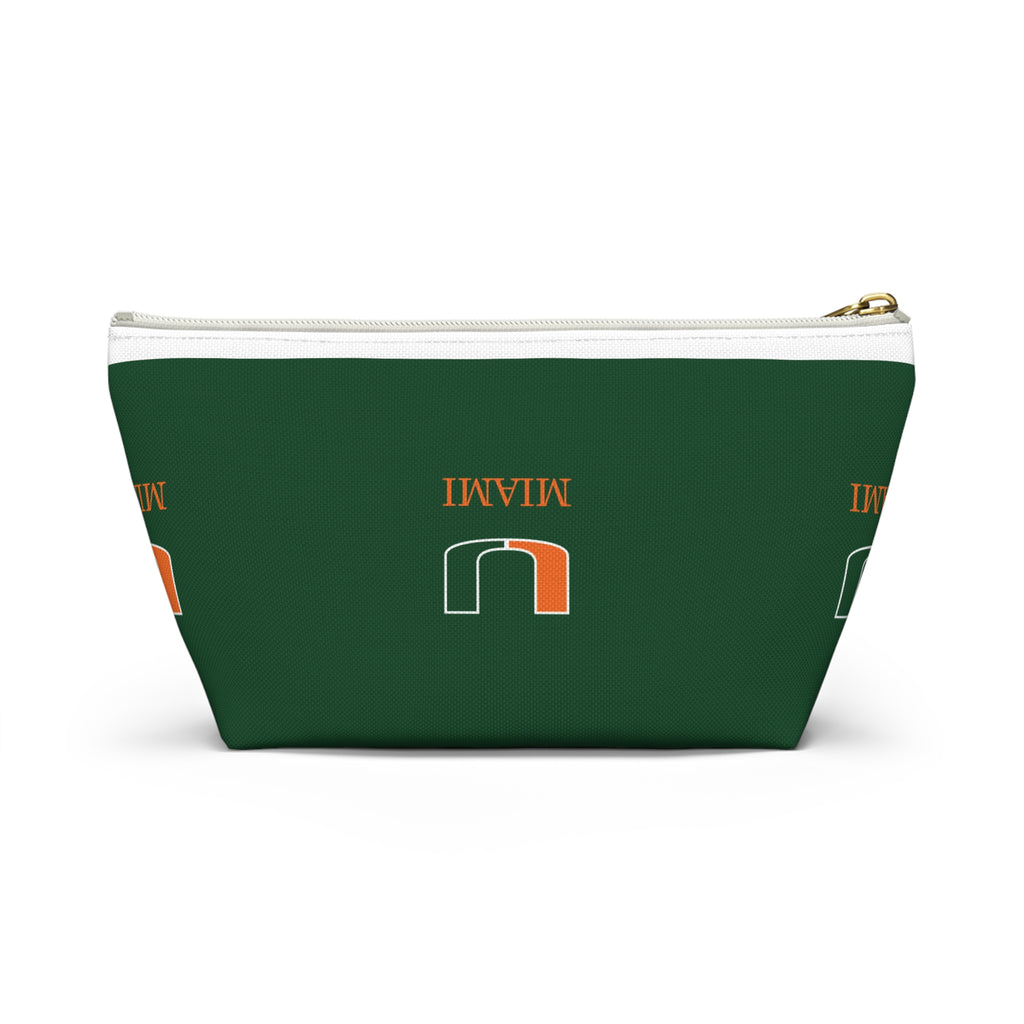 U Miami Accessory Pouch — Cosmetic & Tech Organizer
