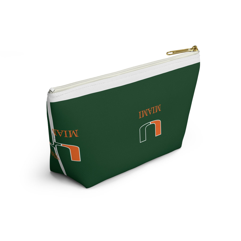 U Miami Accessory Pouch — Cosmetic & Tech Organizer
