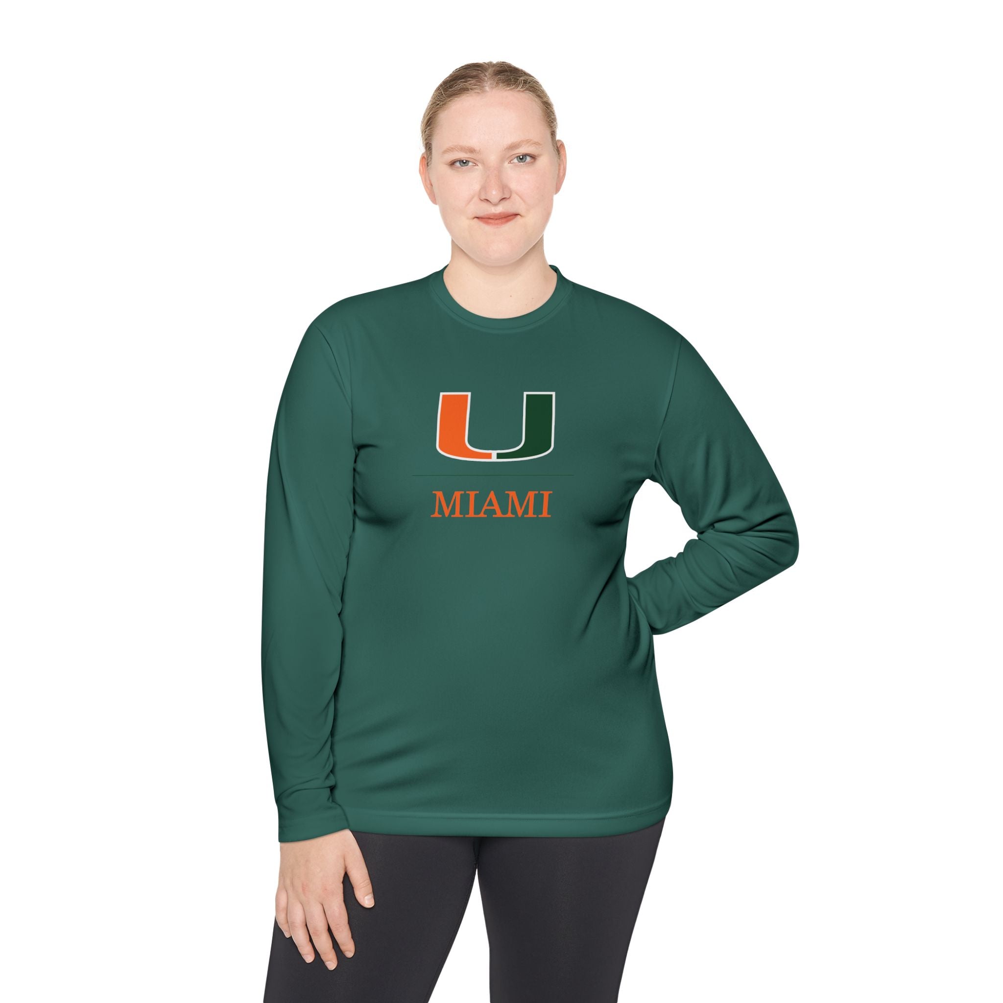 Miami Hurricanes Fresh Locker Logo T-Shirt - Long Sleeve