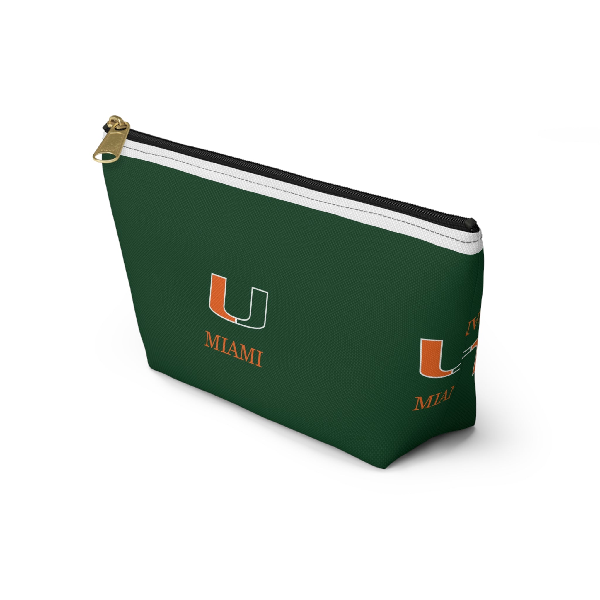 U Miami Accessory Pouch — Cosmetic & Tech Organizer