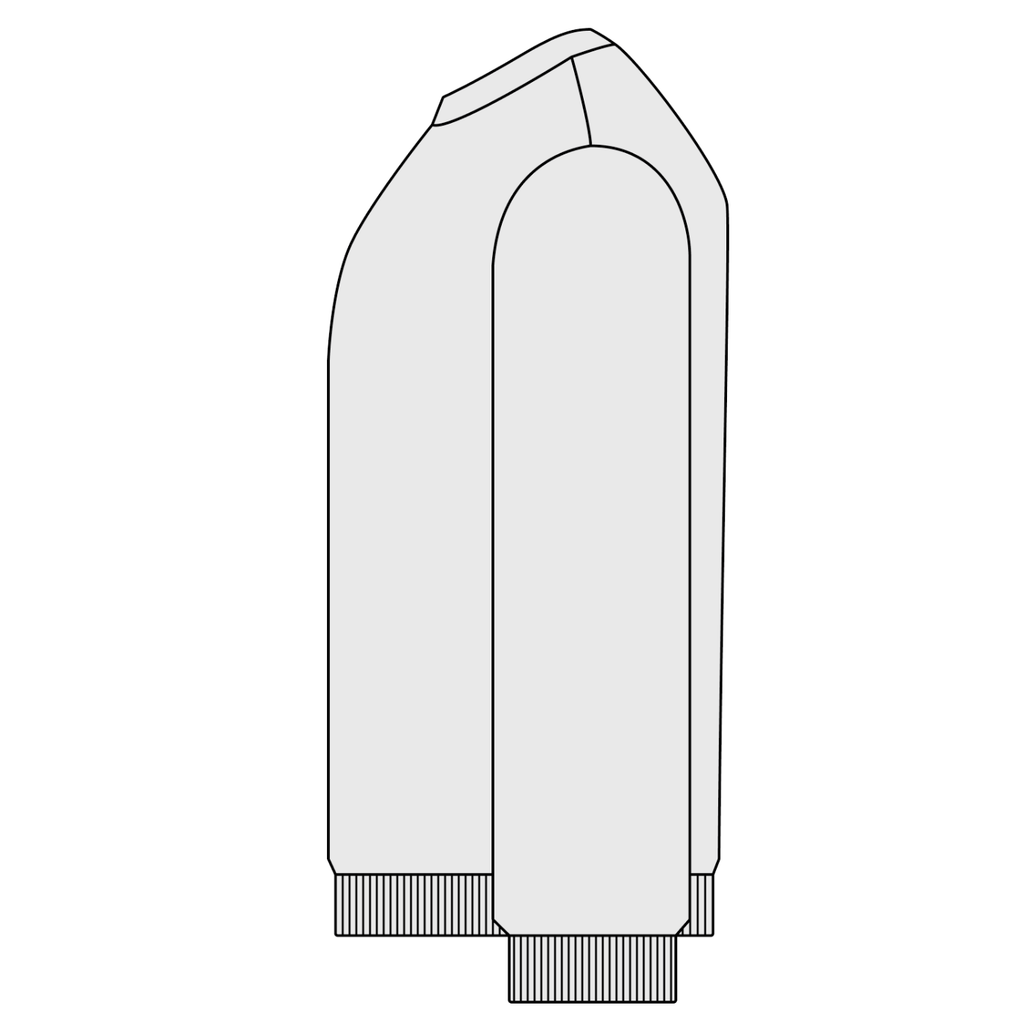 Saint Kingston Vertical Snow Washed Oversized Sweatshirt