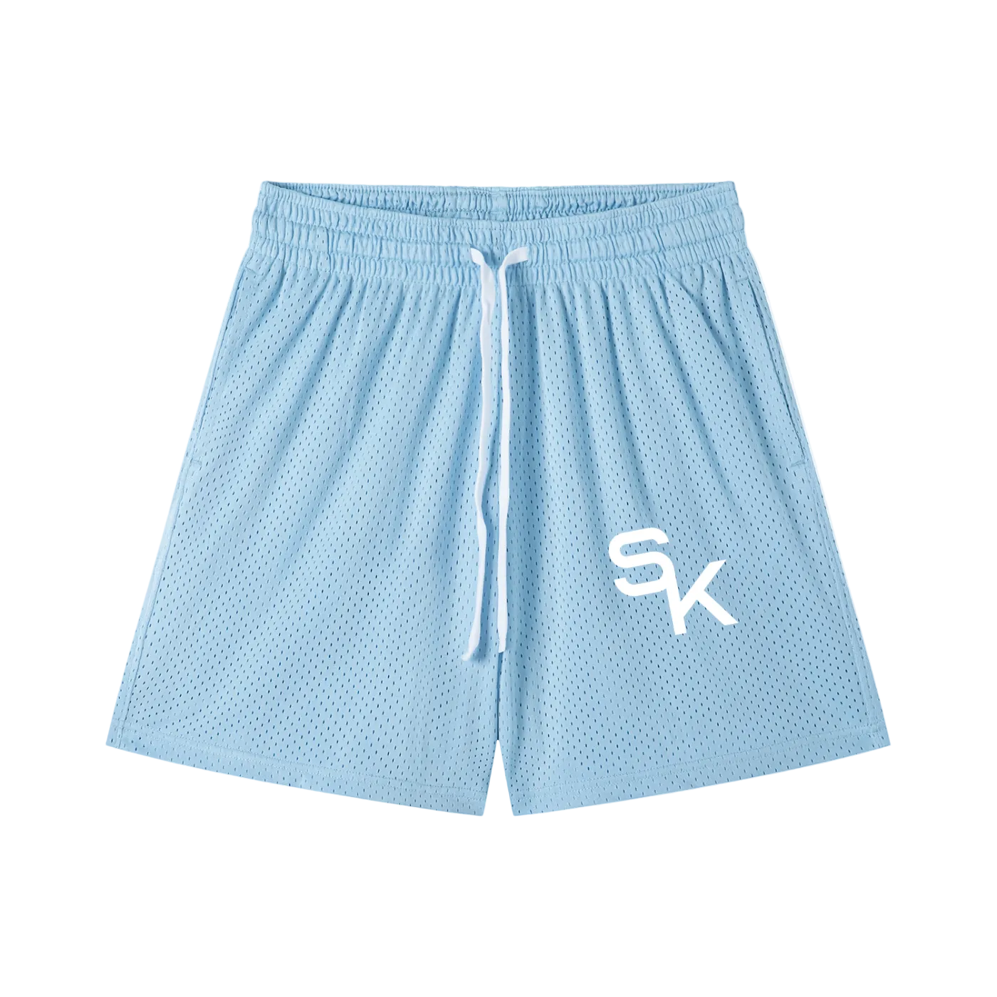 Mesh Drawstring Shorts