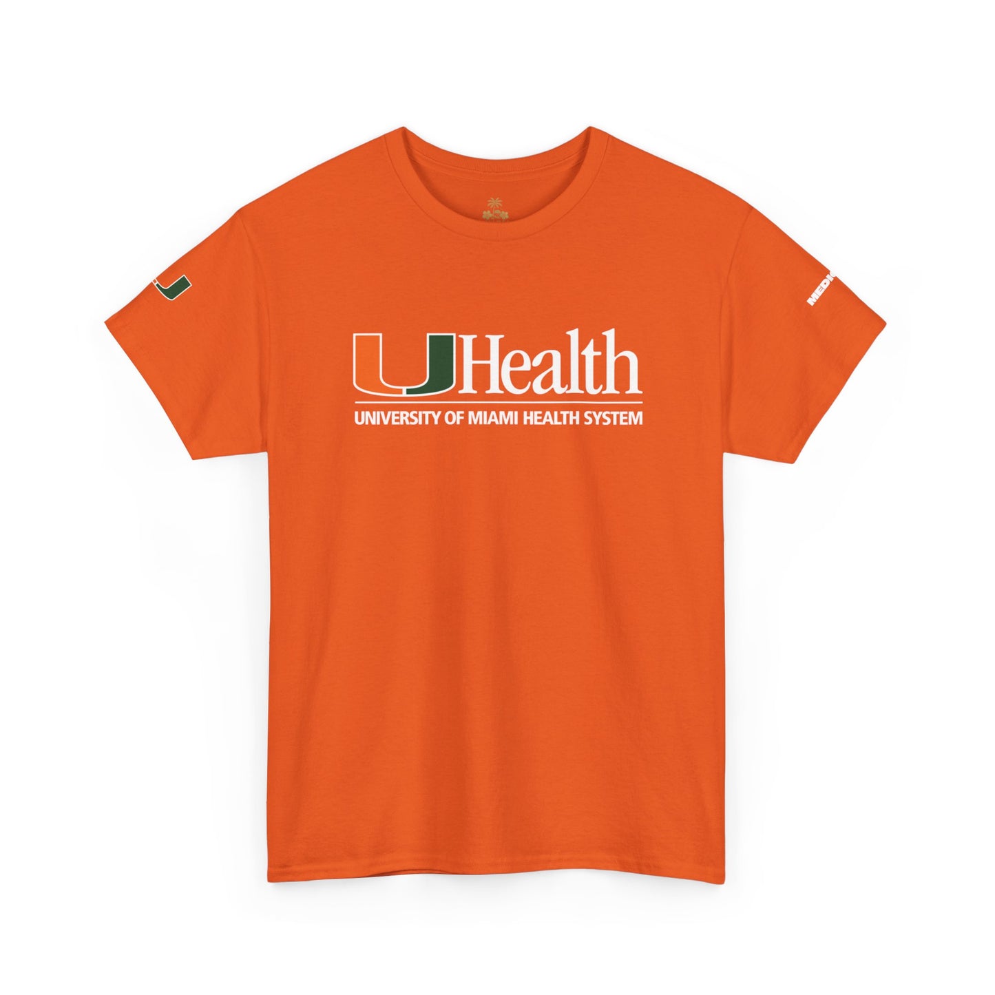 UHealth University of Miami Health System Orange Tee — Medical Staff/Alumni T-Shirt