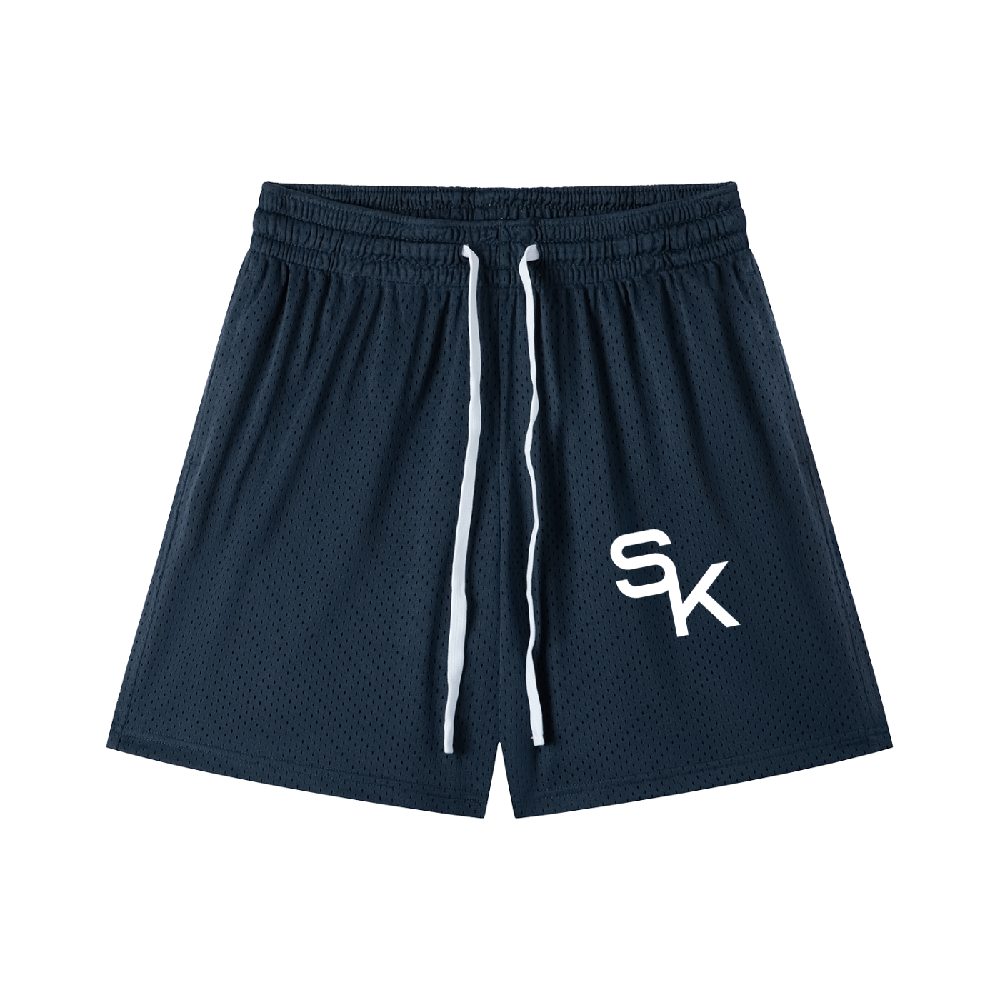 Mesh Drawstring Shorts