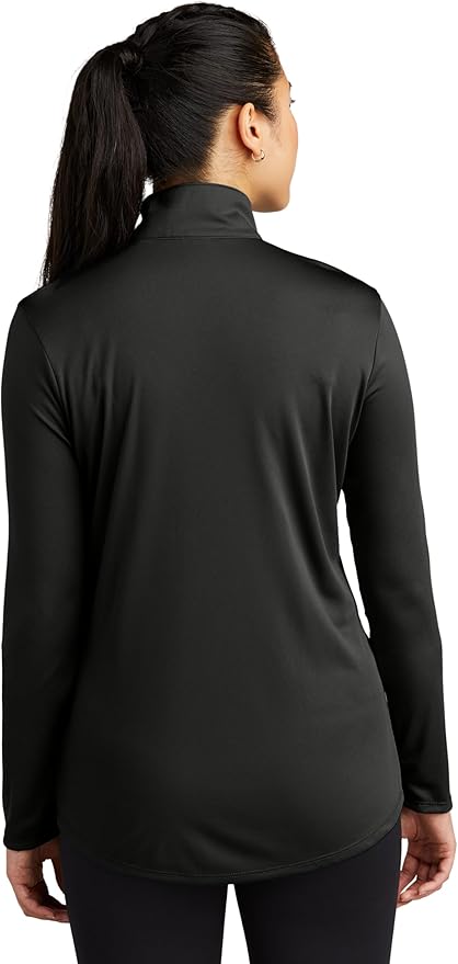 Women's Sport-Tek PosiCharge 1/4" Zip Puller
