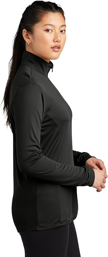 Women's Sport-Tek PosiCharge 1/4" Zip Puller