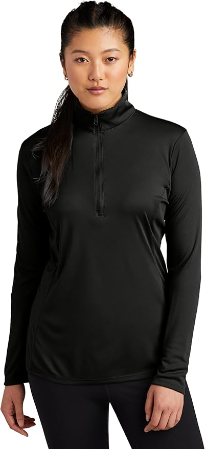 Women's Sport-Tek PosiCharge 1/4" Zip Puller