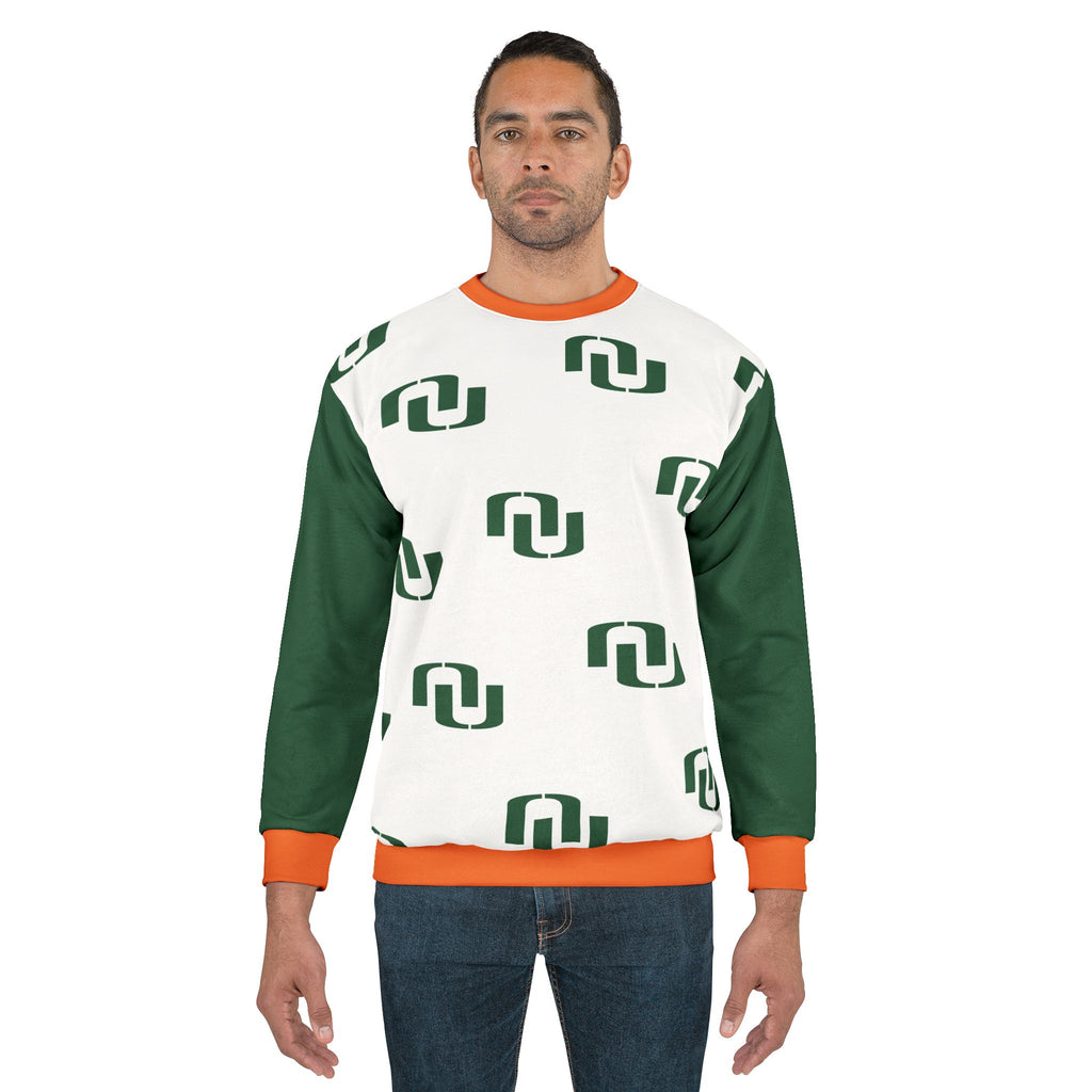 All Over Print - U Pattern Sweatshirt