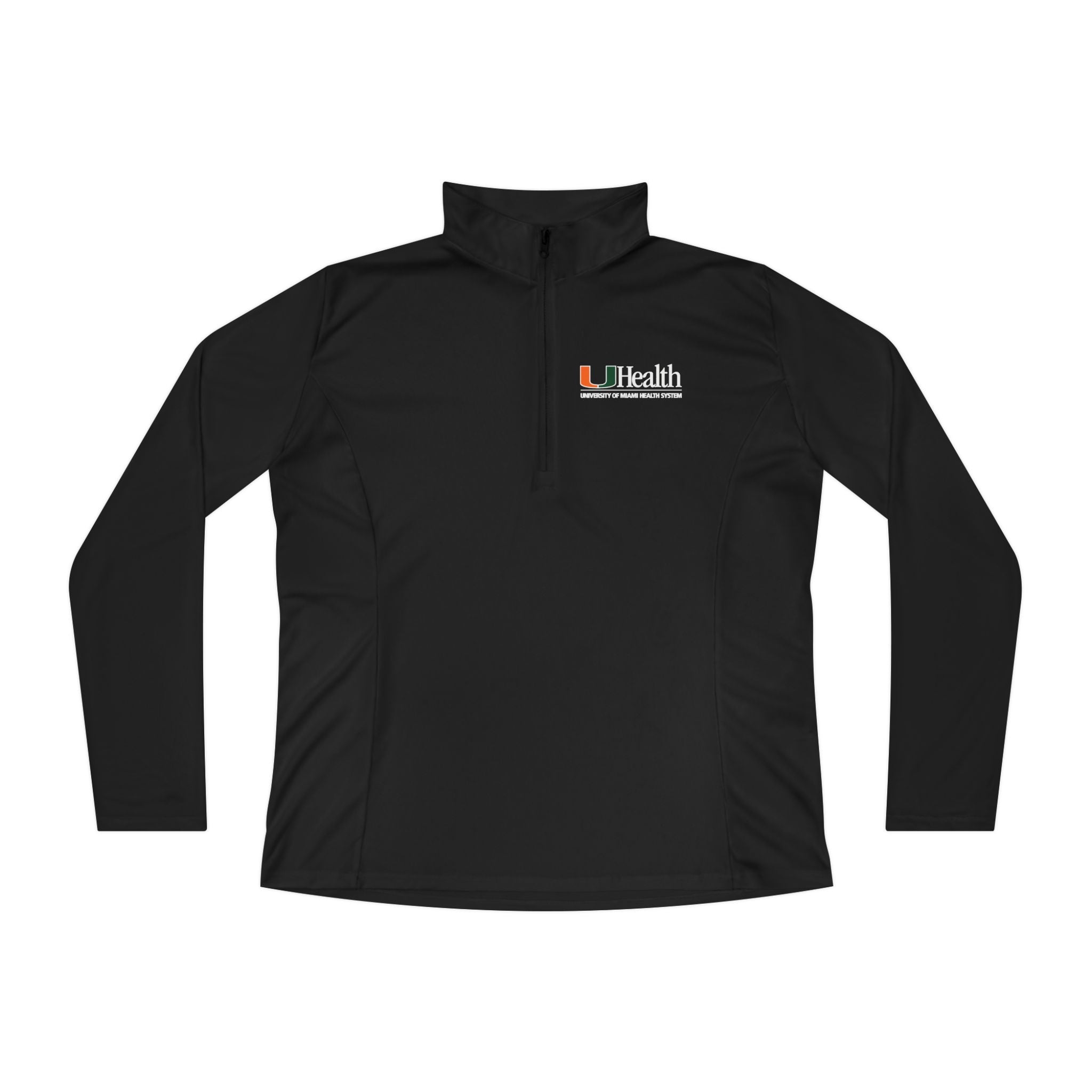 Ladies Quarter-Zip Pullover — Performance Pullover