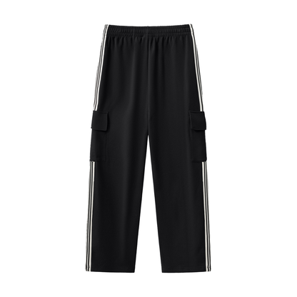Unisex - Side Stripe Straight-Leg Pants