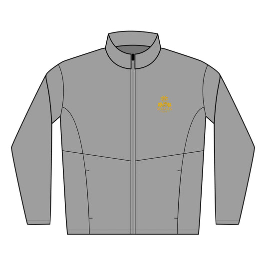 Embroidered Soft Shell Jacket – Men's Lightweight Windproof Coat