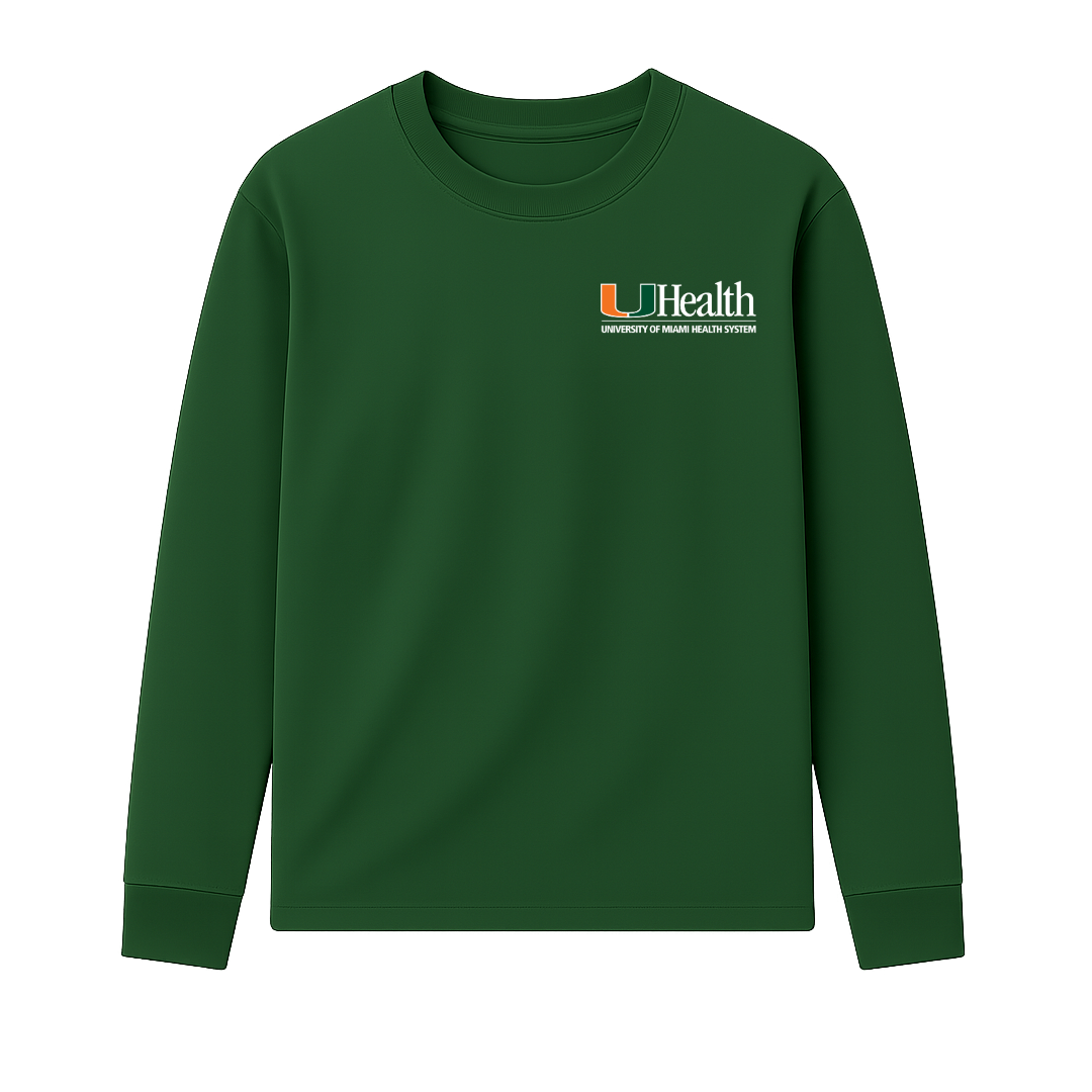 UHealth Left Crest - Premium Long Sleeve T-Shirt