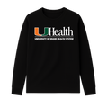 Unisex - UHealth Center Printed T-Shirt - Long Sleeve
