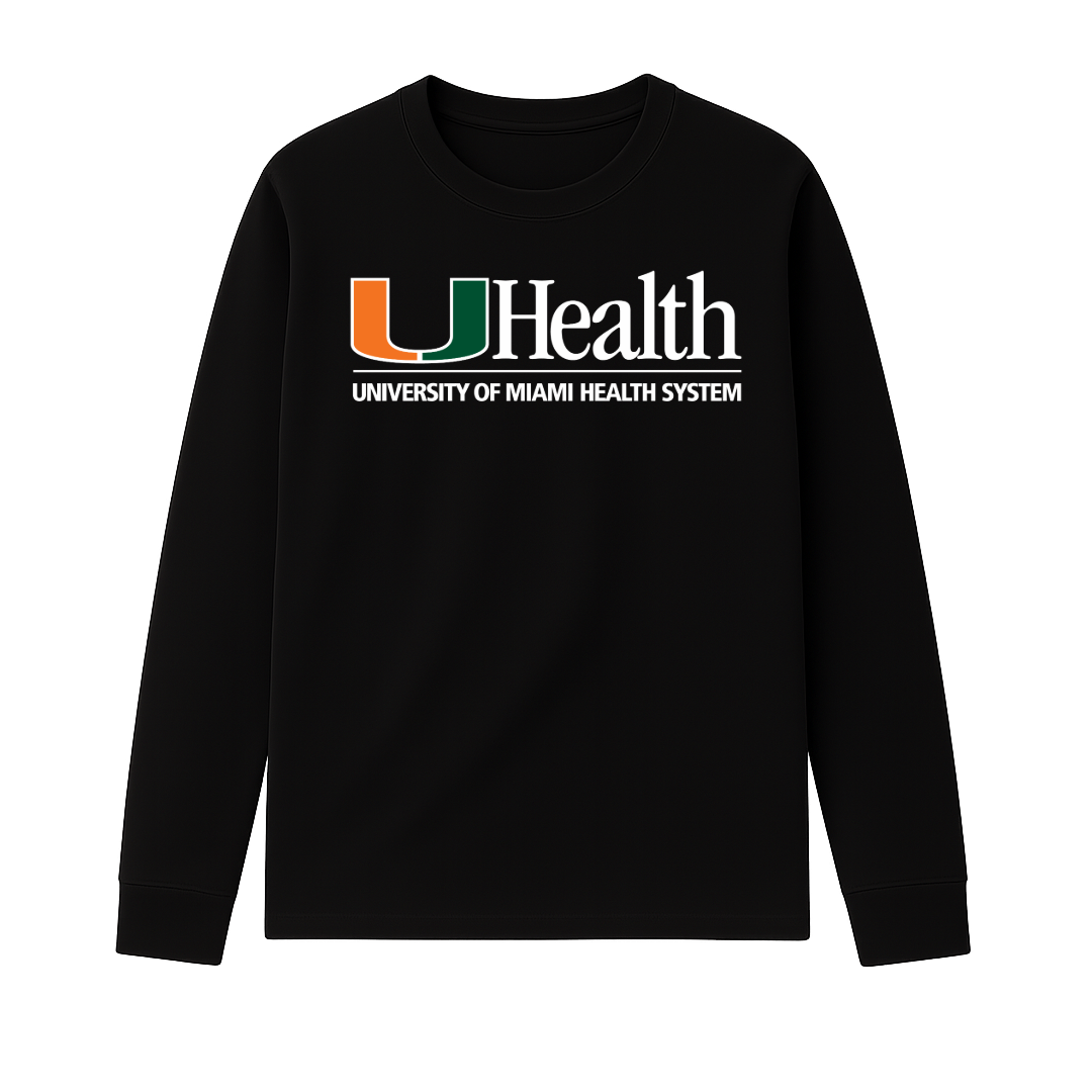 Unisex - UHealth Center Printed T-Shirt - Long Sleeve