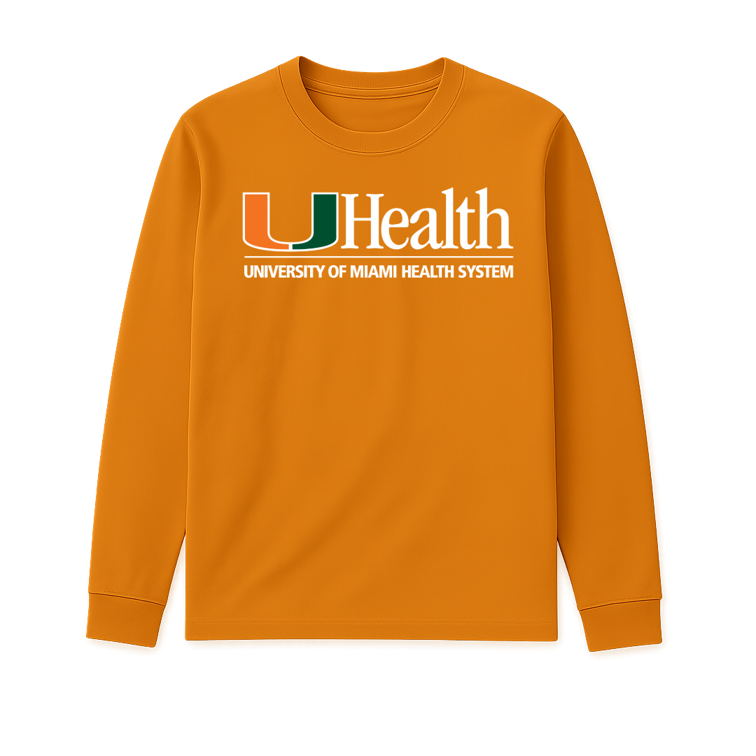Unisex - UHealth Center Printed T-Shirt - Long Sleeve