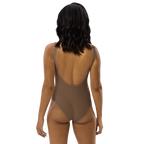 Sometimes Coffee One-Piece Swimsuit — back view