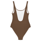 Sometimes Coffee One-Piece Swimsuit — back view