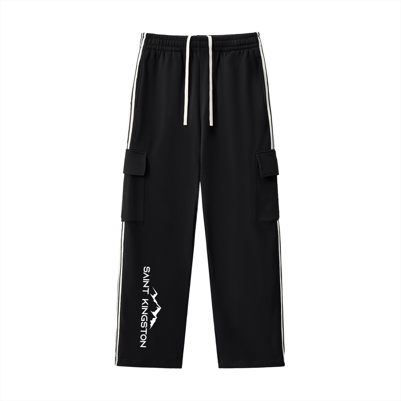 Unisex - Side Stripe Straight-Leg Pants
