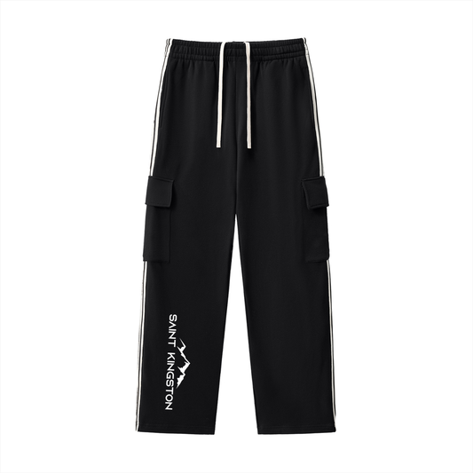 Unisex - Side Stripe Straight-Leg Pants