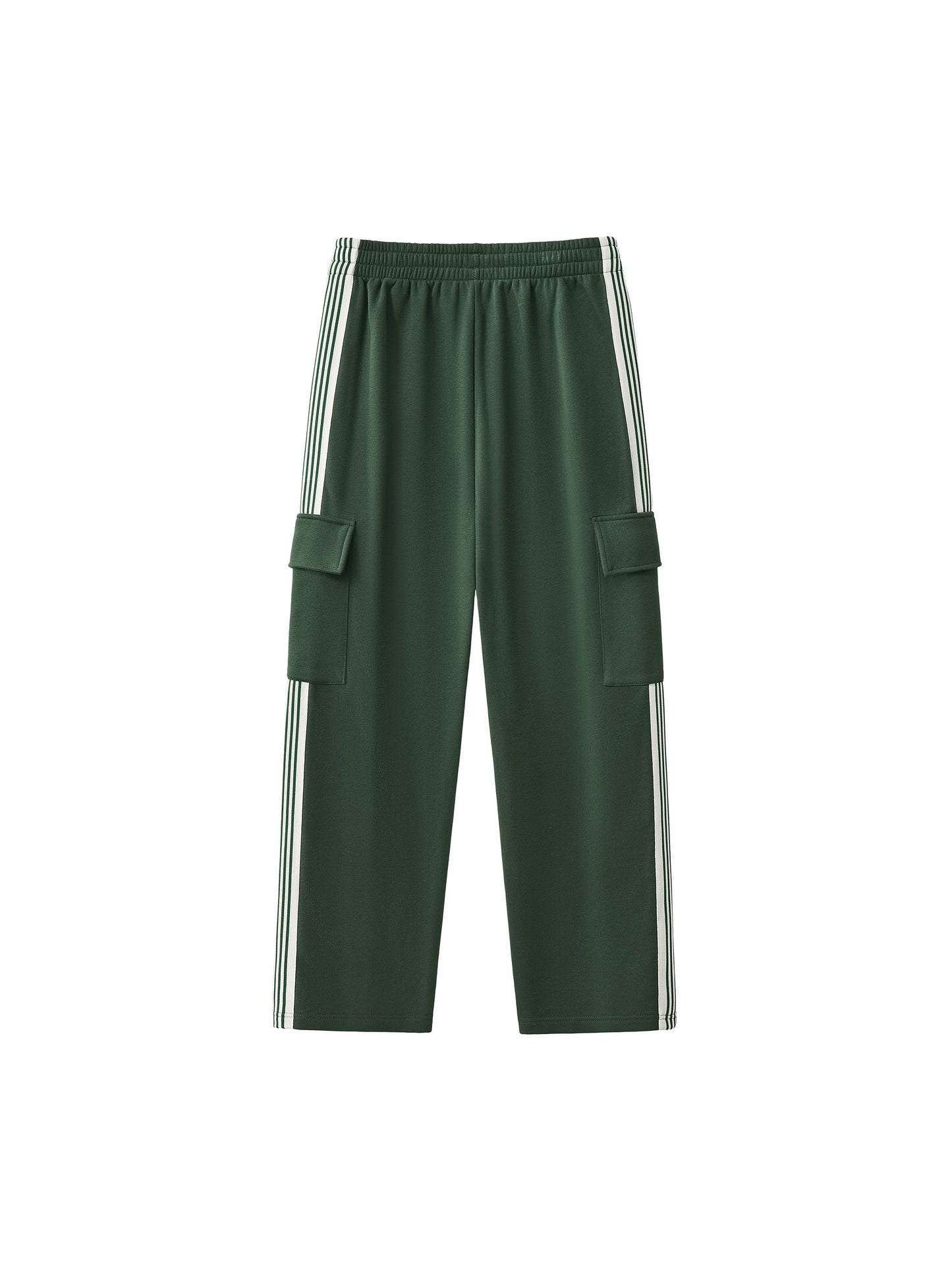 Unisex - Side Stripe Straight-Leg Pants