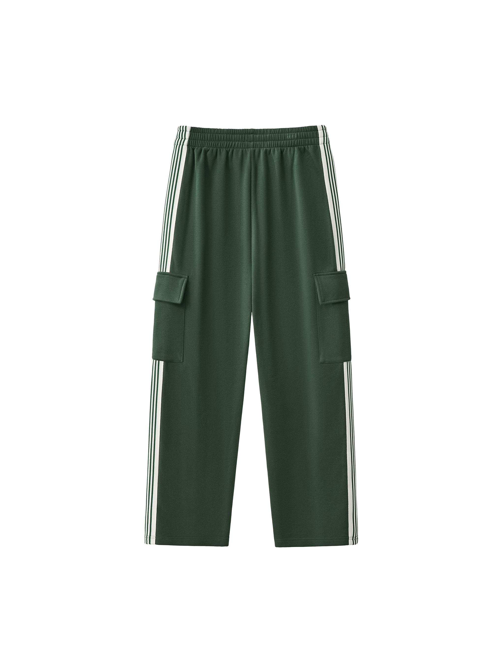 Unisex - Side Stripe Straight-Leg Pants