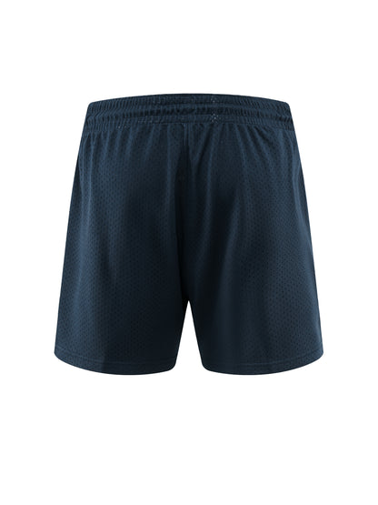 Mesh Drawstring Shorts