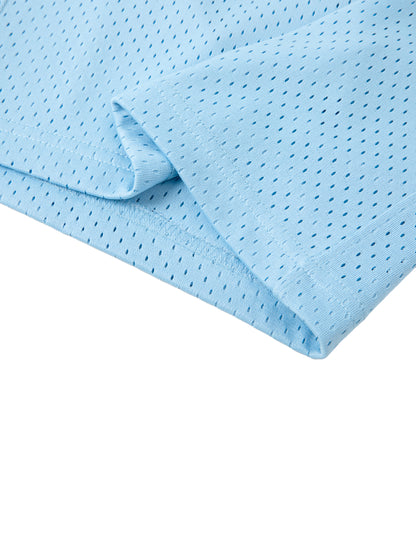 Mesh Drawstring Shorts