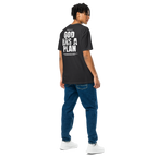God Has A Plan - Ultra Premium T-Shirt — back view